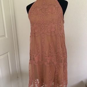 VICI Payton Cotton Embroidered Shift Dress
